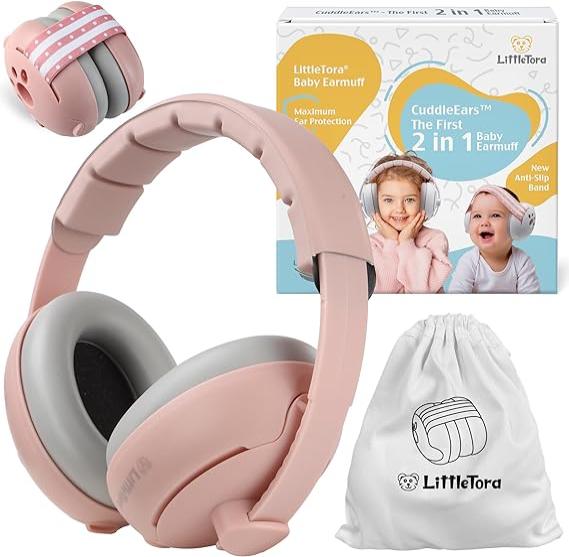 LittleTora 'CuddleEars' 2 in 1 Baby Ear Muff