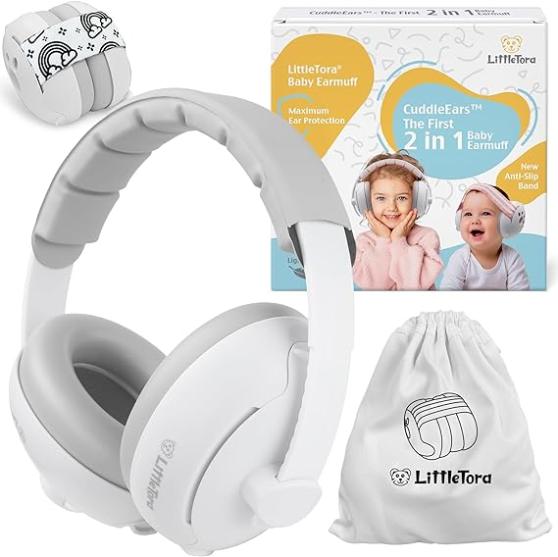 LittleTora 'CuddleEars' 2 in 1 Baby Ear Muff
