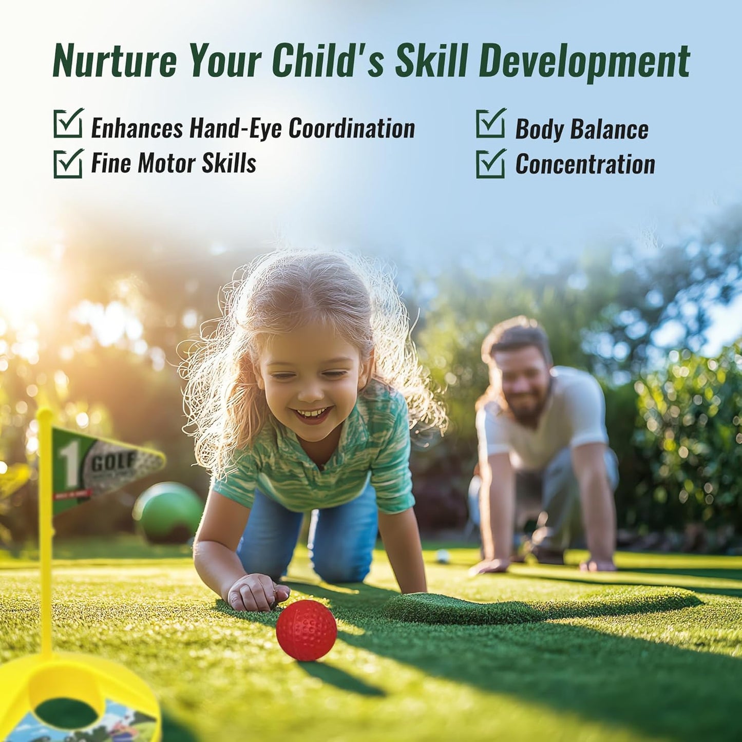 Toddler Golf Clubs Set