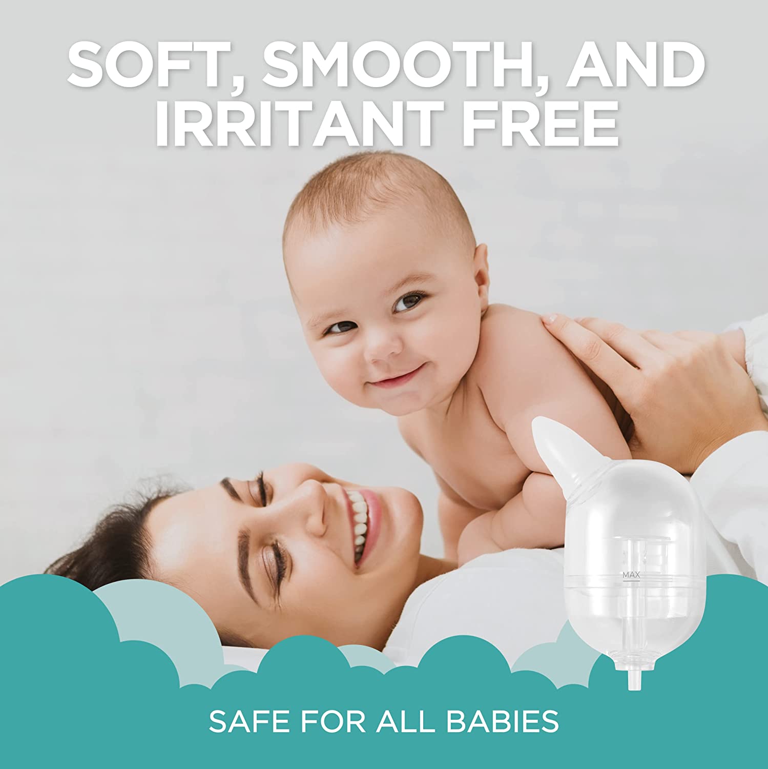 Buy Safe-O-Kid Silicone Baby Nasal Aspirator Vacuum Sucker Instant